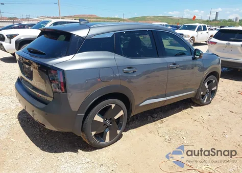 2025 Nissan Kicks Sr Intelligent Awd z USA, uszkodzony, nr VIN 3N8AP6DB1SL340928